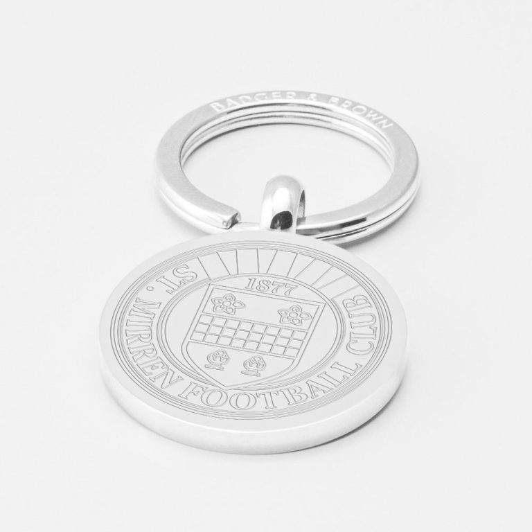 St-Mirren-Football-Engraved-Silver-Keyring