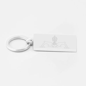 Submarine-Service-Engraved-Silver-Keyring