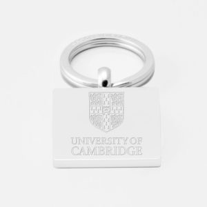 University-Of-Cambridge-Engraved-Silver-Keyring
