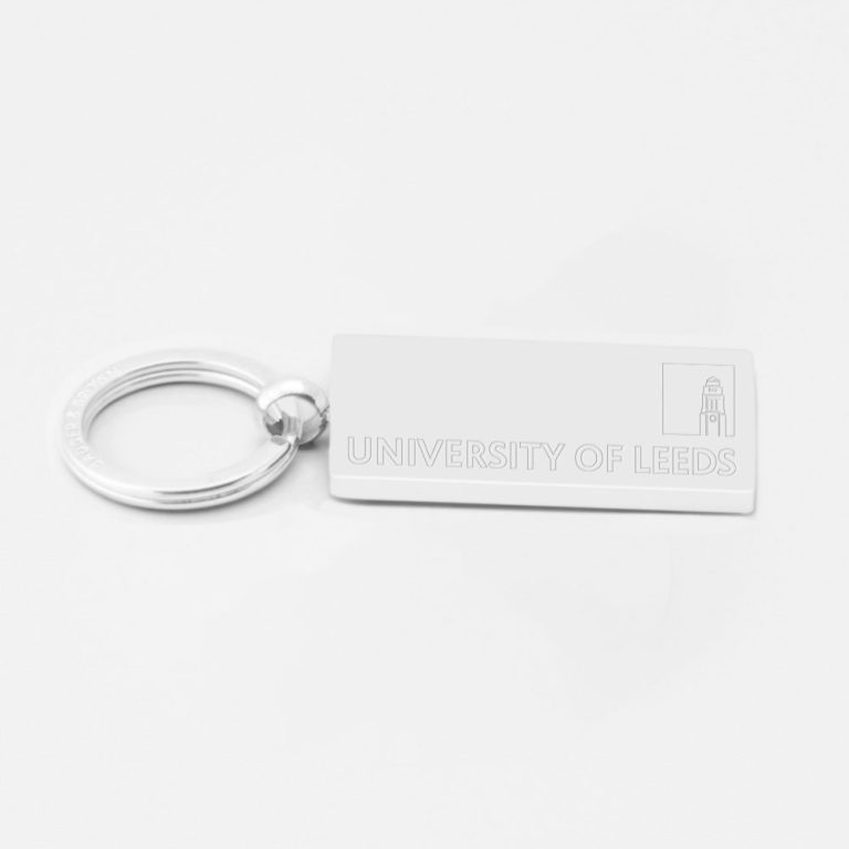 University-Of-Leeds-Engraved-Silver-Keyring