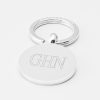 initial-circle-Engraved-Silver-Keyring