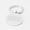 song-lyrics-circle-Engraved-Silver-Keyring