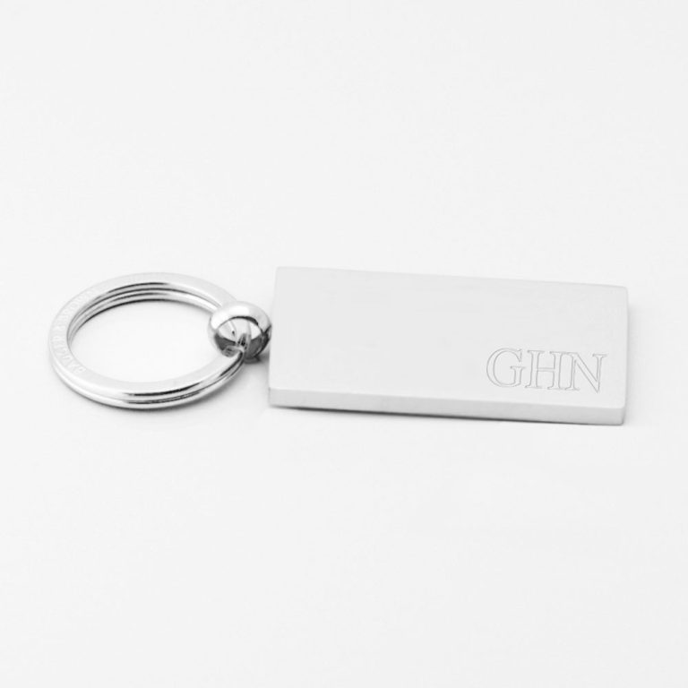 subtle-initials-Engraved-Silver-Rectangle-Keyring