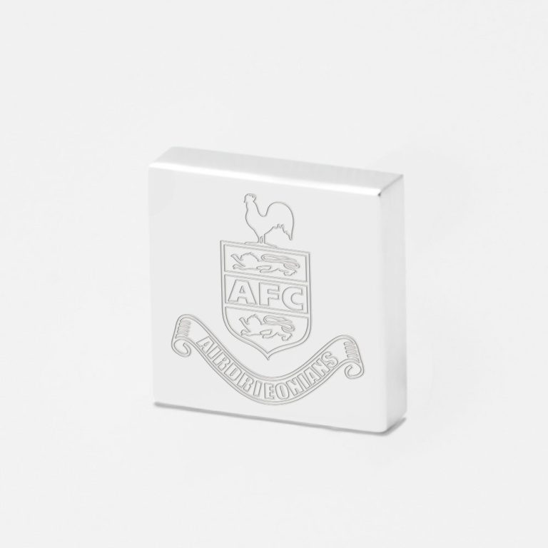 Airdrieonians Football-Engraved-Lapel-Pin