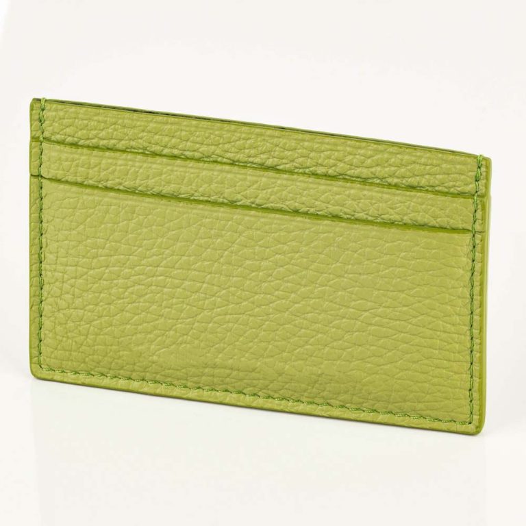 Apple-Green-Italian-Grain-Leather-Card-Holder