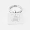 Australia Football-Engraved-Silver--Keyring