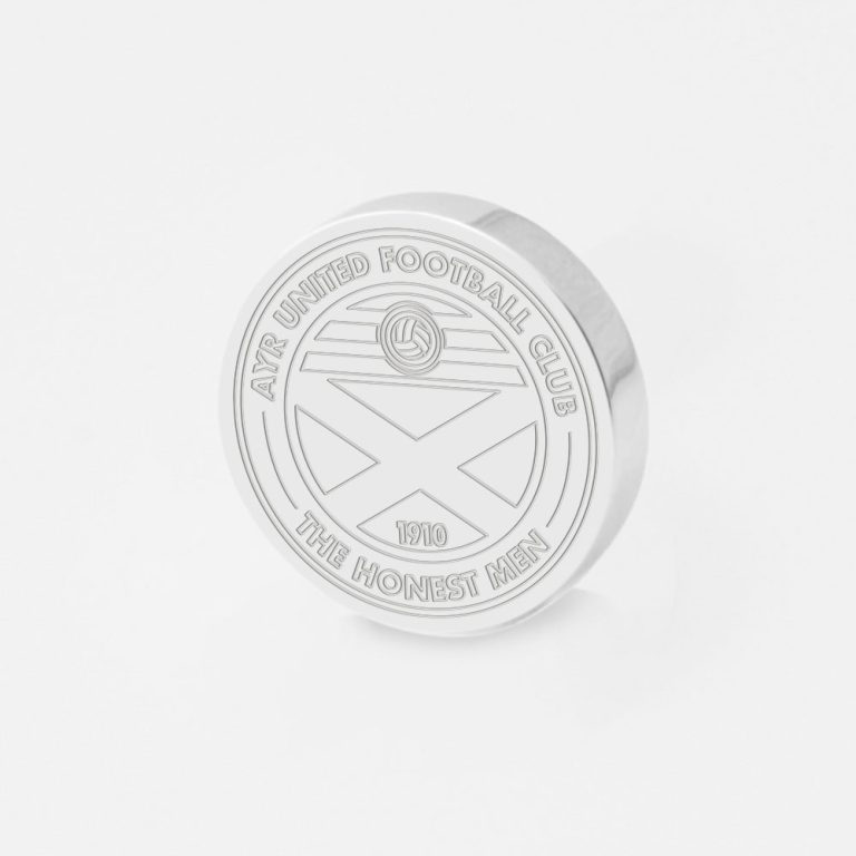 Ayr United Football-Engraved-Lapel-Pin