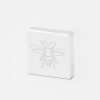 Bee-Engraved-Silver-Lapel-Pin