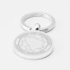 Bosnia And Herzegovina Football-Engraved-Silver--Keyring