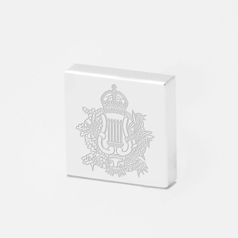 Ceremonial British Army Music-Engraved-Lapel-Pin