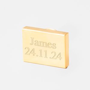 Childrens-name-and-date-gold-Engraved-Lapel-Pin