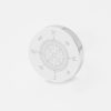 Compass-Engraved-Silver-Lapel-Pin