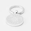 Estonia Football-Engraved-Silver--Keyring