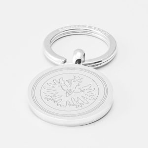 Frankfurt Football-Engraved-Silver-Keyring