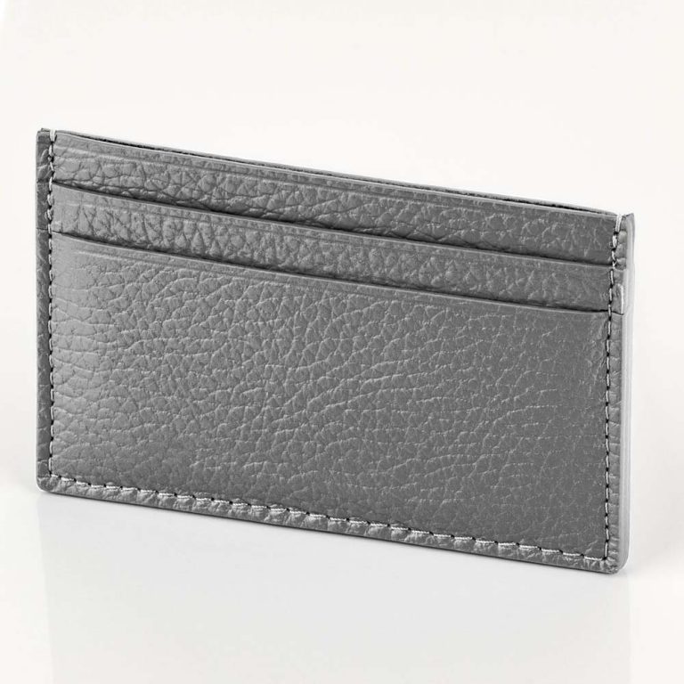 Grey-Italian-Grain-Leather-Card-Holder