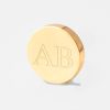 Initials-circle-gold-Engraved-Lapel-Pin
