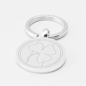 Ireland Football-Engraved-Silver--Keyring