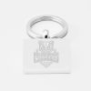 Keighley Rugby-Engraved-Silver-Keyring