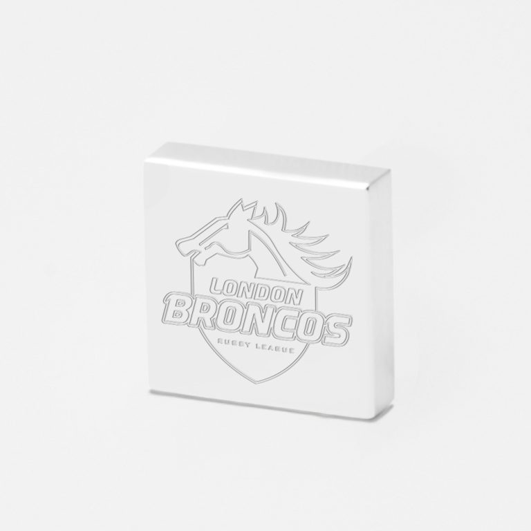 London-Broncos-Rugby-Engraved-Lapel-Pin