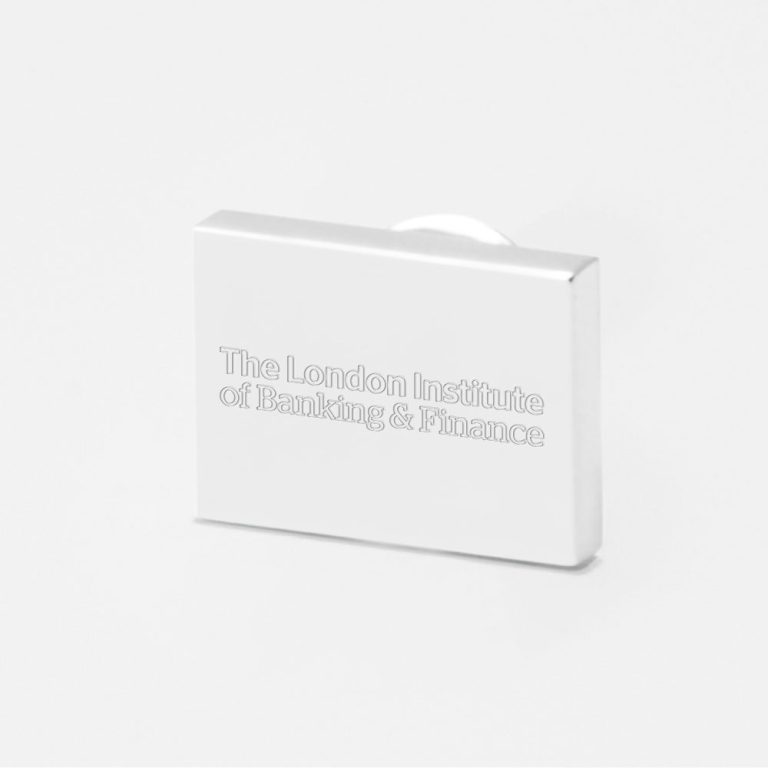 London Institute Of Banking And Finance University-Engraved-Lapel-Pin