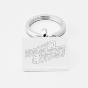 Midlands Hurricanes Rugby-Engraved-Silver-Keyring