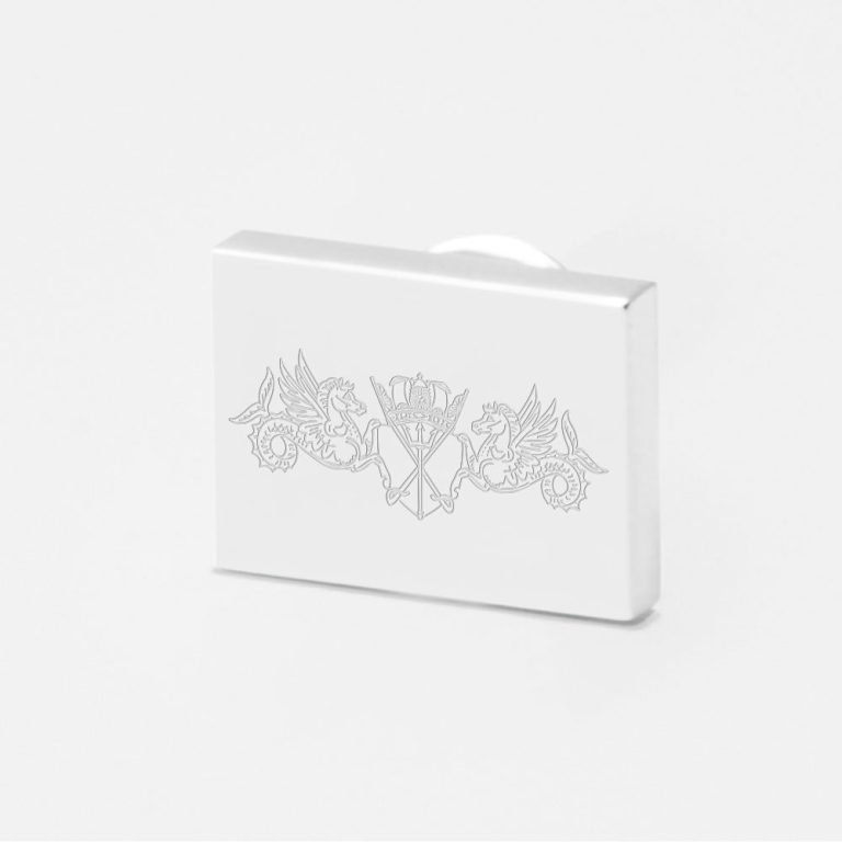 Principle Warfare Officer Emblem-Engraved-Lapel-Pin