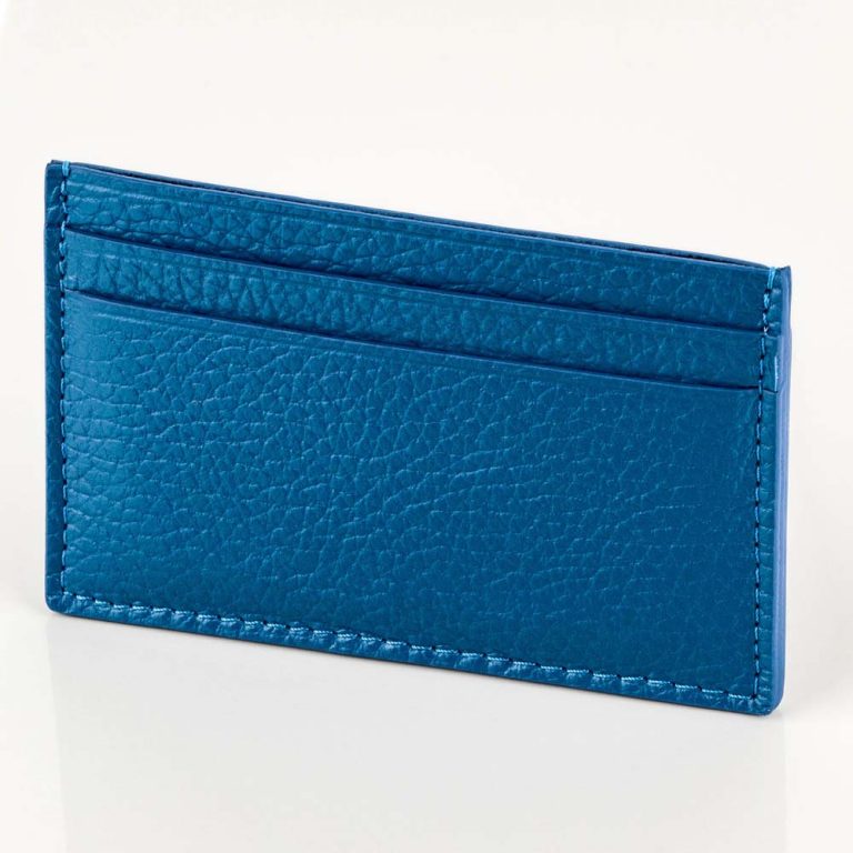 Royal-Blue-Italian-Grain-Leather-Card-Holder