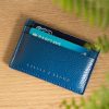 Royal-Blue-Italian-Grain-Leather-Card-Holder