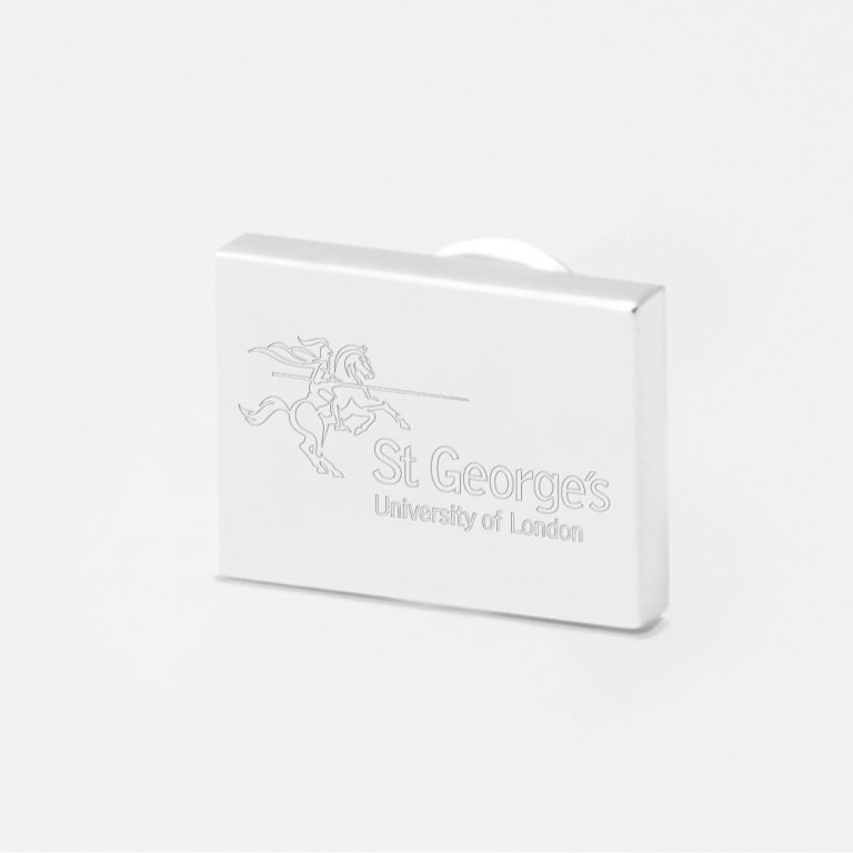 Saint George’s University Of London-Engraved-Lapel-Pin