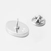 Silver-Oval-Lapel-Pin-Back-2
