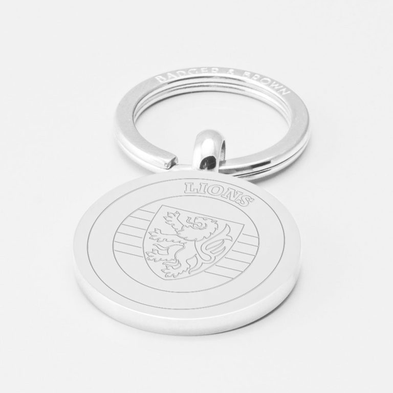 Sporting-Lisbon-Football-Engraved-Silver-Keyring