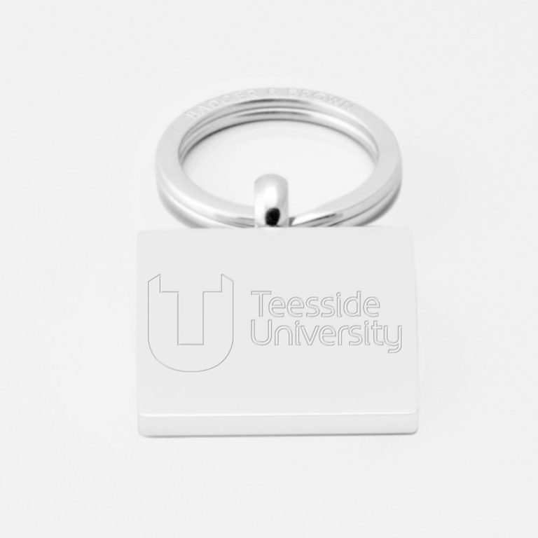 Teeside University-Engraved-Silver--Keyring Teeside-University-Engraved-Silver-Keyring