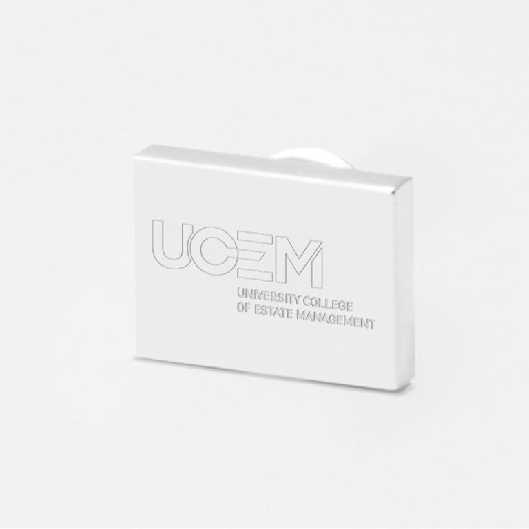 University College Of Estate Management-Engraved-Lapel-Pin