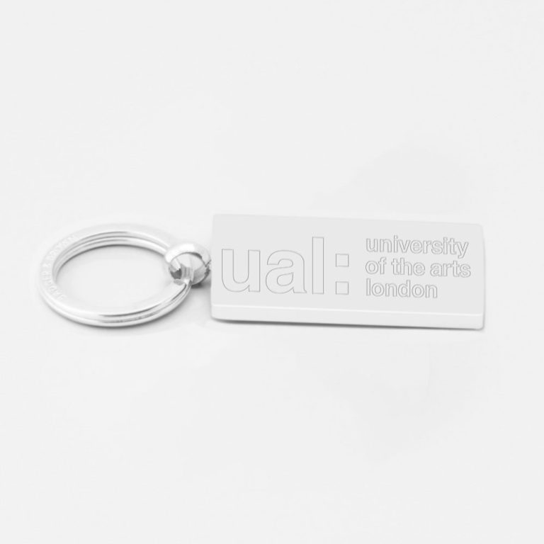 University-Of-The-Arts-London-Engraved-Silver-Keyring