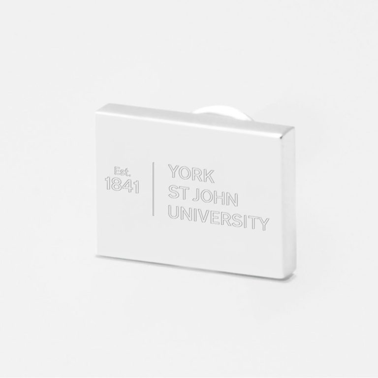 York Saint John University-Engraved-Lapel-Pin