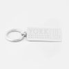 York-University-Engraved-Silver-Keyring