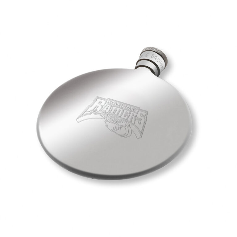 Barrow Raiders Rugby-Engraved-Silver-Hip-Flask