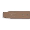 Inner brown belt silver foil