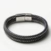 Two-Tone-Navy-Woven-Leather-Bracelet-inside-engraved