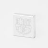 Barcelona Football-Engraved-Silver-Lapel-Pin