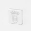 Braga Football-Engraved-Silver-Lapel-Pin