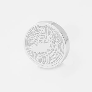 Cyprus Football-Engraved-Football-Lapel-Pin