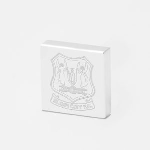 Elgin City Football-Engraved-Silver-Lapel-Pin