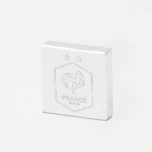 France Football-Engraved-Football-Lapel-Pin