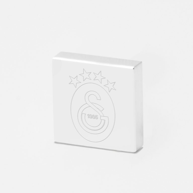 Galatasaray Football-Engraved-Silver-Lapel-Pin