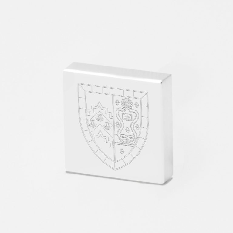 Gonville & Caius College-Engraved-Silver-Lapel-Pin Gonville & Caius College-Engraved-Silver-Lapel-Pin