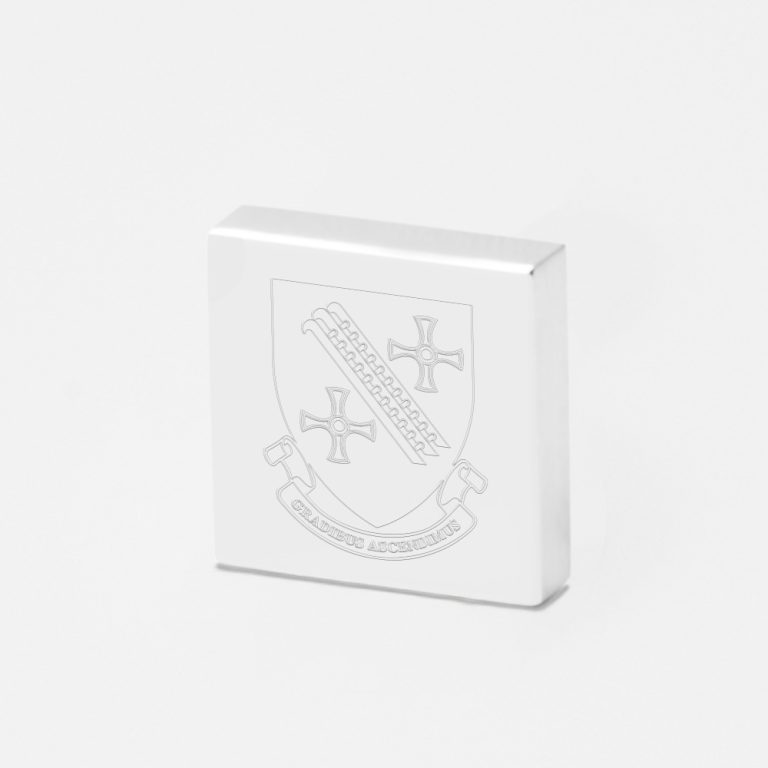 Grey College-Engraved-Silver-Lapel-Pin Grey College-Engraved-Silver-Lapel-Pin