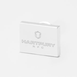 Hartpury Rugby-Engraved-Silver-Lapel-Pin