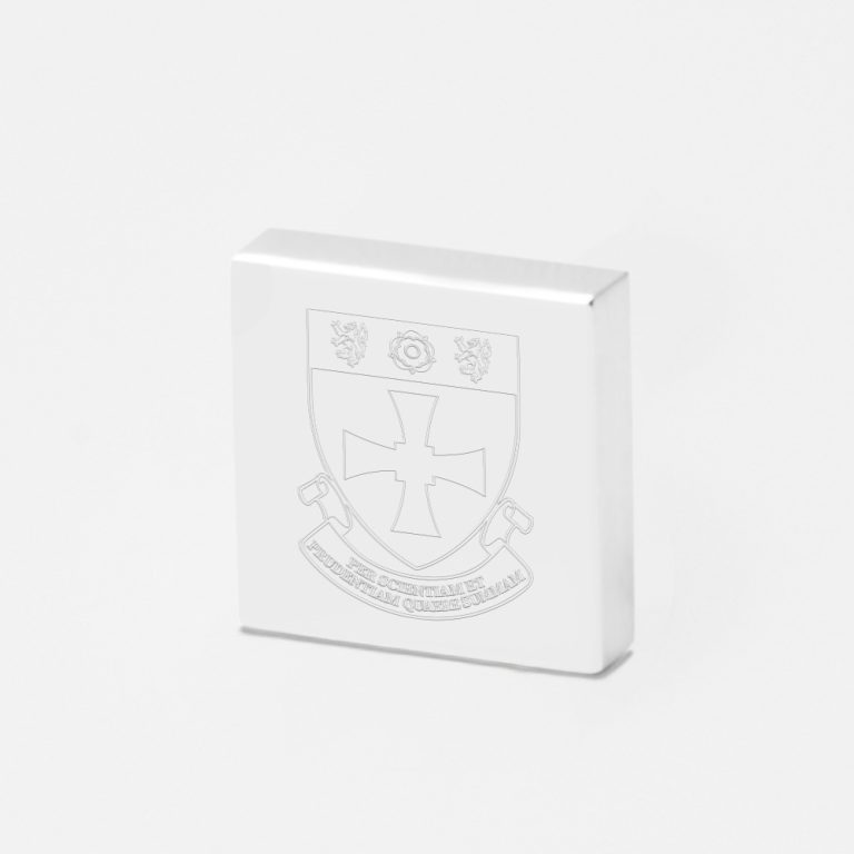 John Snow College-Engraved-Silver-Lapel-Pin John Snow College-Engraved-Silver-Lapel-Pin