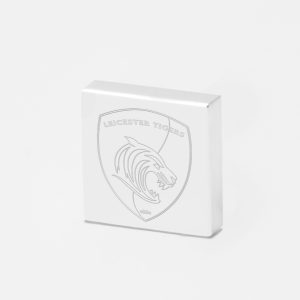Leicester Tigers Rugby-Engraved-Silver-Lapel-Pin